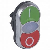 Кнопка двойная  Osmoz 22.3 мм²  IP66,  Красный |  код.  024070 |   Legrand